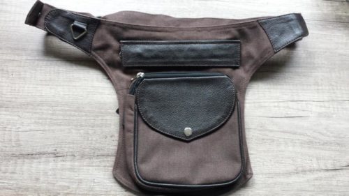 Sidebag Vintage braun