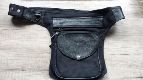 Sidebag Vintage schwarz
