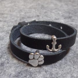 Armand Pfötchen Leder Anker